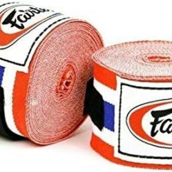 Fairtex еластични бинтове Thai flag 108" - 4.50m